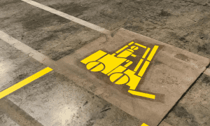 Forklift Safety markings